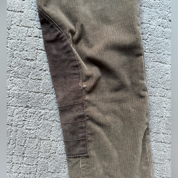 Prada low rise green corduroy pants - Picture 3 of 10